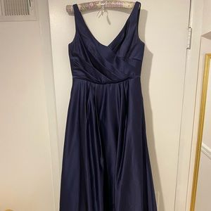 Navy Gown/ Bridesmaid dress